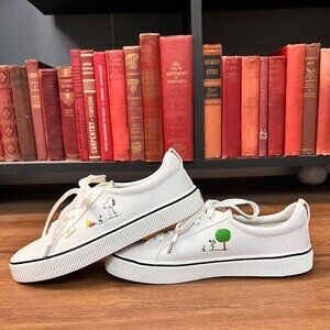 Cariuma X Peanuts Canvas Sneaker Earth Day Special Edition Sz 8